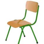 Scaun pentru copii cu carcas metalic, H 34